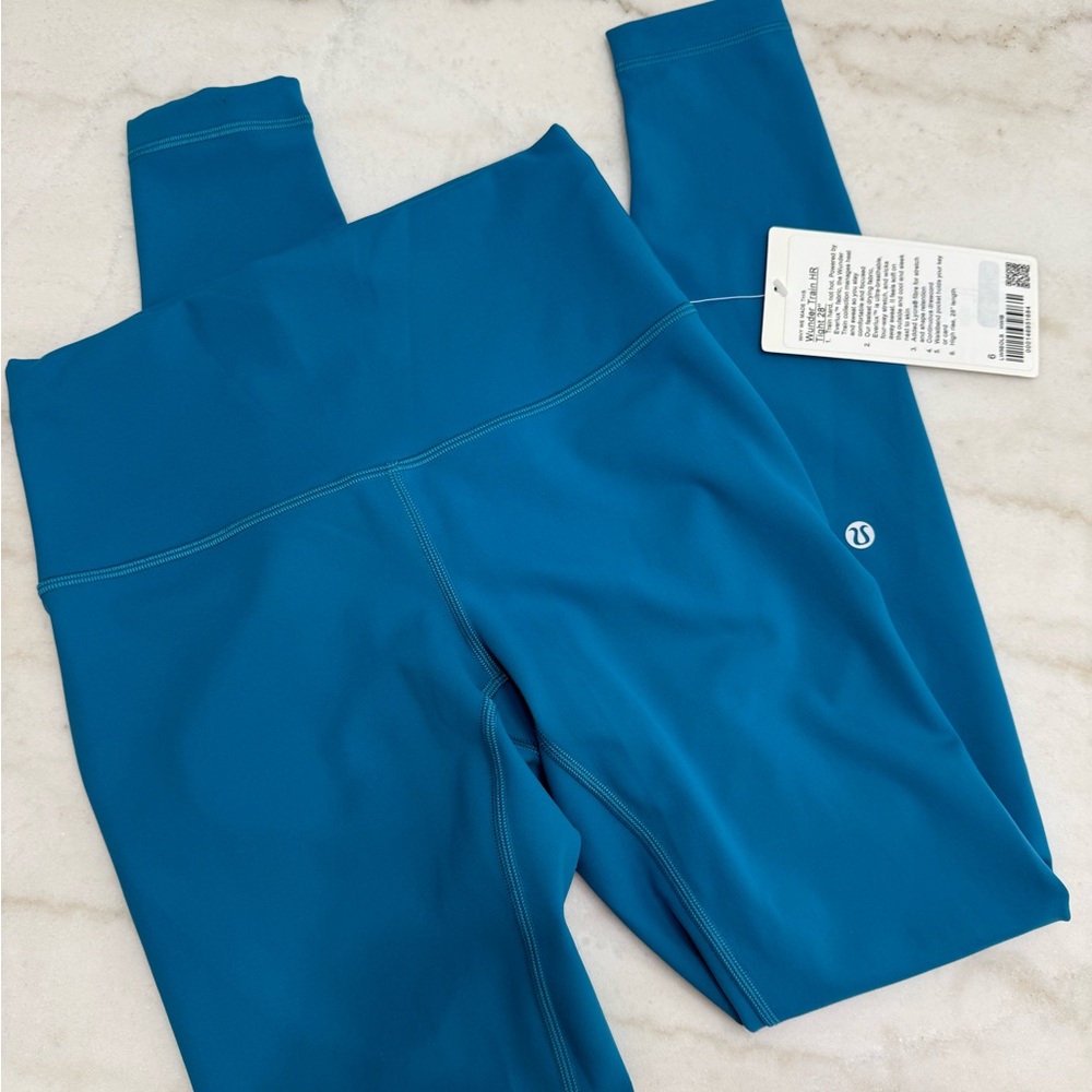lululemon athletica Blue Leggings